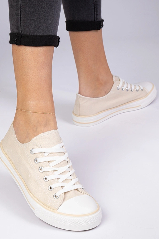 Braune klassische Damensneaker Menfis Braune klassische Damensneaker Menfis