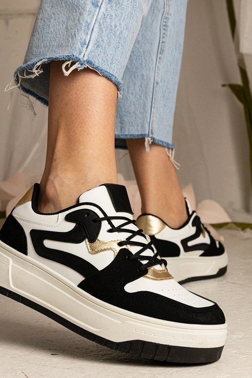 Schwarze Damen-Trampki Sneakers Seisha Schwarze Damen-Trampki Sneakers Seisha