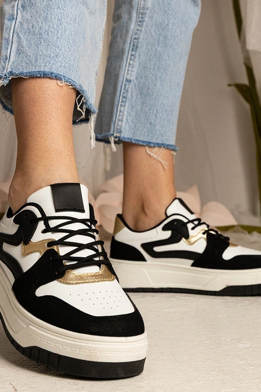 Schwarze Damen-Trampki Sneakers Seisha Schwarze Damen-Trampki Sneakers Seisha