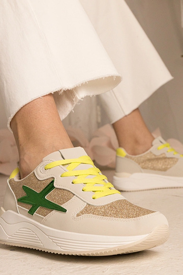 Beige Damen-Sneakers... 2