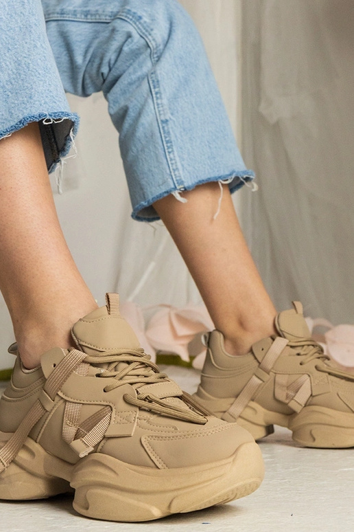 Braune Damen Sneakers Massive Sport... Braune Damen Sneakers Massive Sport...