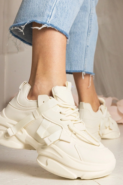 Beige Damen Sneakers Massive Sport...