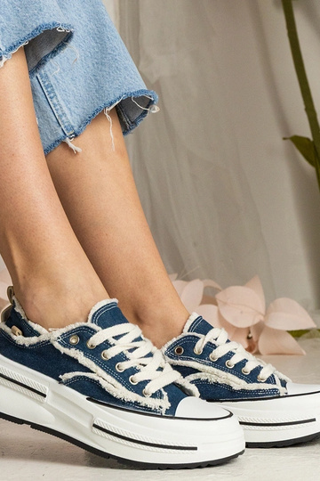 Blaue Damen High-Top... 2