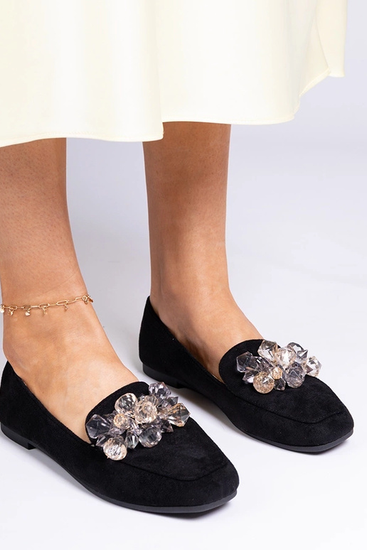 Schwarze Damen High Heels mit...