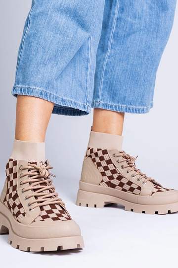 Braune Damen Schuhe im...