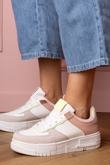 Weiß-graue Damen-Sneaker... 2