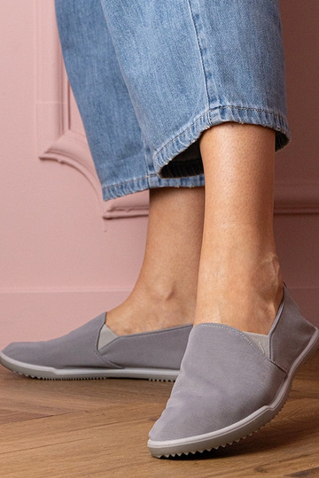 Graue Damen-Sneaker Clogs... 2
