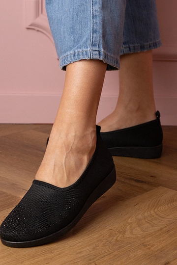 Schwarze Damen-Sandalen mit...