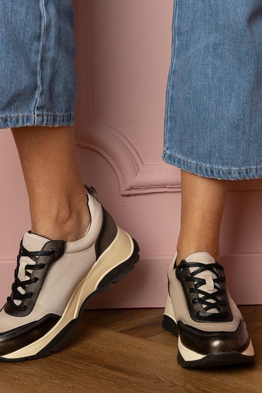 Graue Damen-Sportschuhe Wener Graue Damen-Sportschuhe Wener