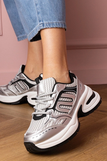 Silberne Damen-Sneaker Torens 2