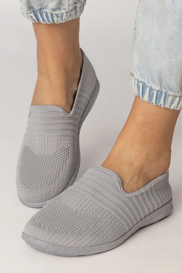 Graue Damen Schuhe, „Saris" 2