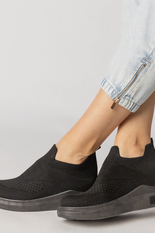 Rote durchbrochene Mokassins aus...