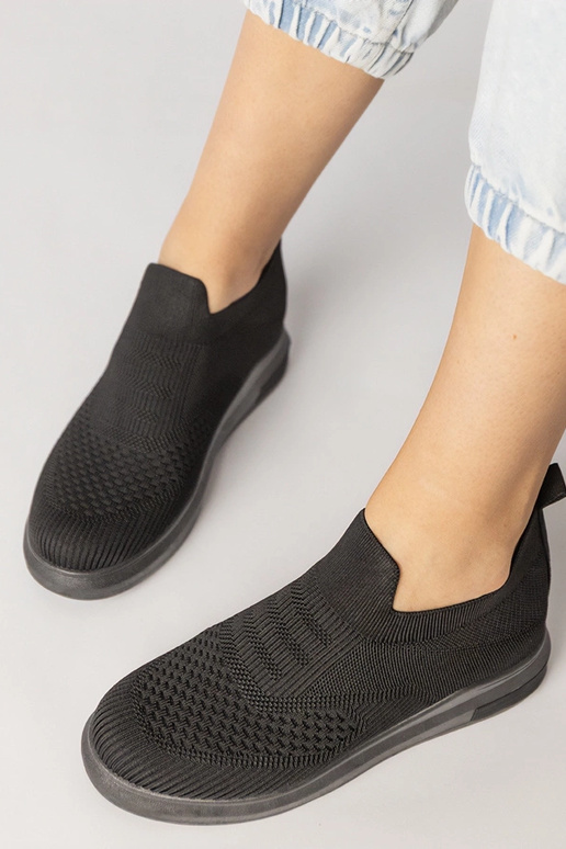 Rote durchbrochene Mokassins aus...