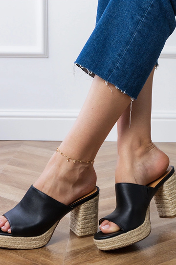 Schwarze Espadrilles mit... 2