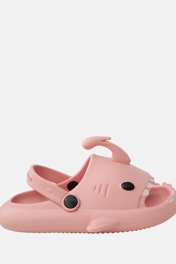 Rosa Kinder-Slipper mit...