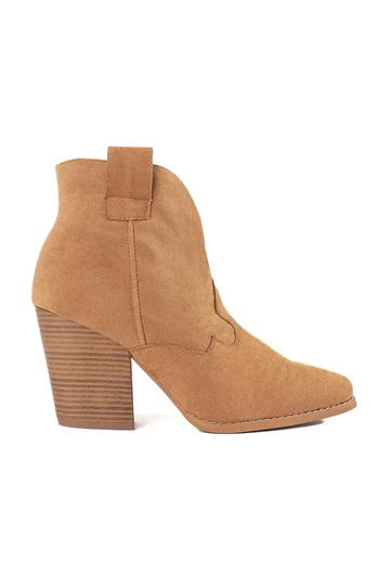 Wildleder-Cowboy-Stiefelett...