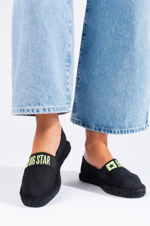 schwarze Espadrilles BIG STAR HH274473