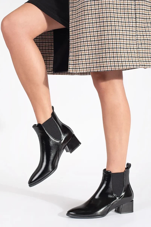 Schwarze elegante Schuhe von Shelovet