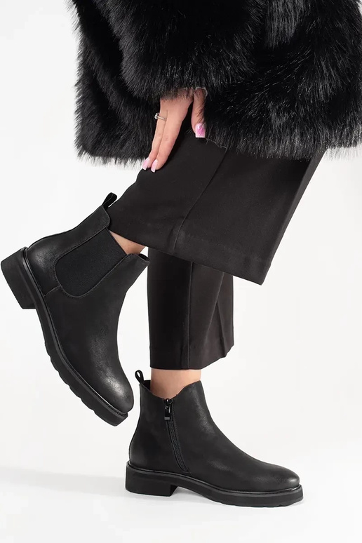 Klassische schwarze SERGIO...