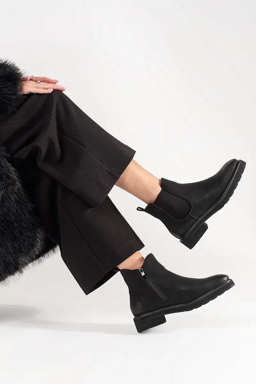 Klassische schwarze SERGIO...