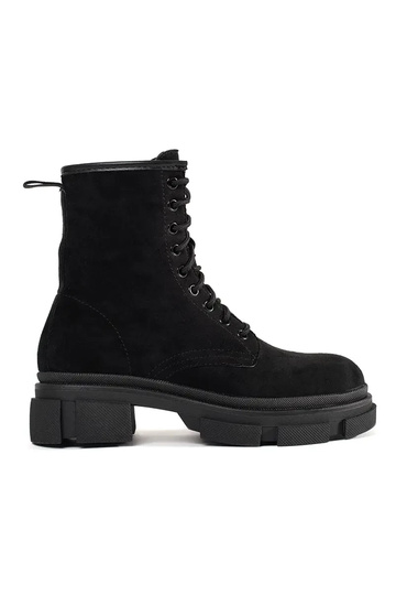 Wildleder-Stiefeletten in...