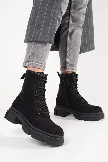 Wildleder-Stiefeletten in... 2
