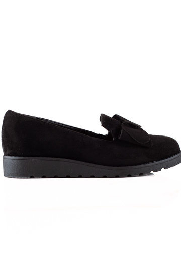 Wildlederstiefeletten mit Band