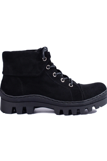 schwarze Damenschuhe S.Barski