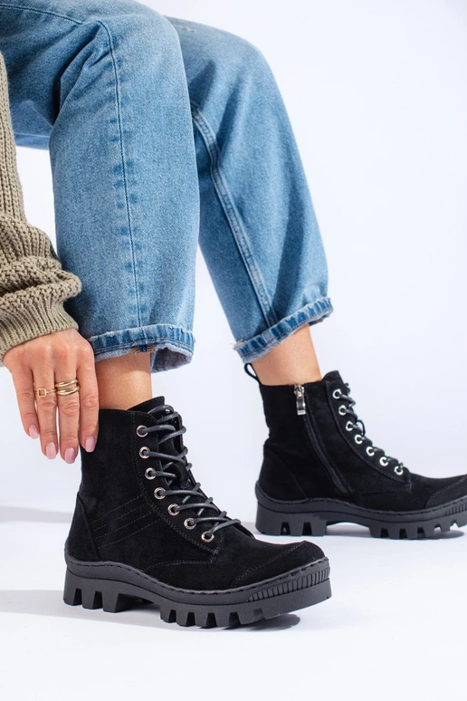 mit Schnürsenkel Damenschuhe S.Barski...