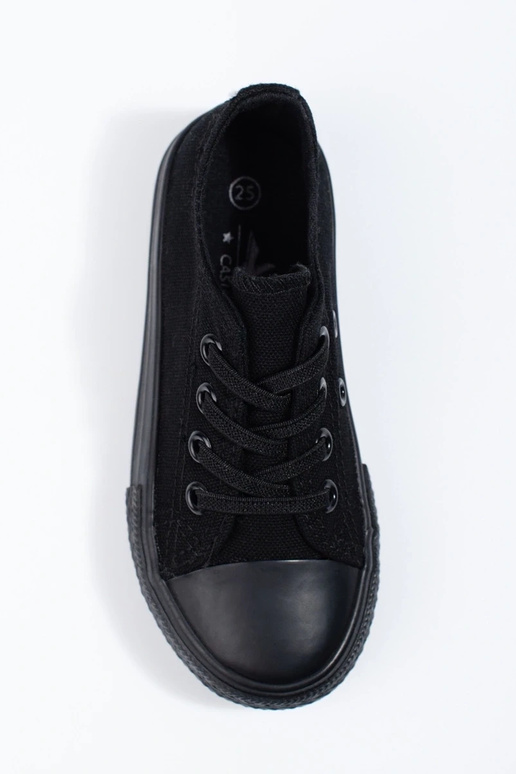 Schwarze Vico-Schuhe im Sportstil Schwarze Vico-Schuhe im Sportstil