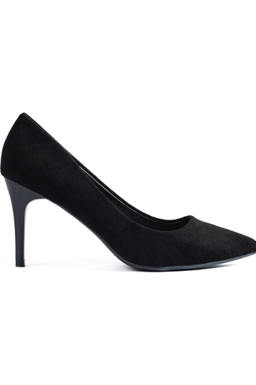 schwarze Wildlederschuhe...