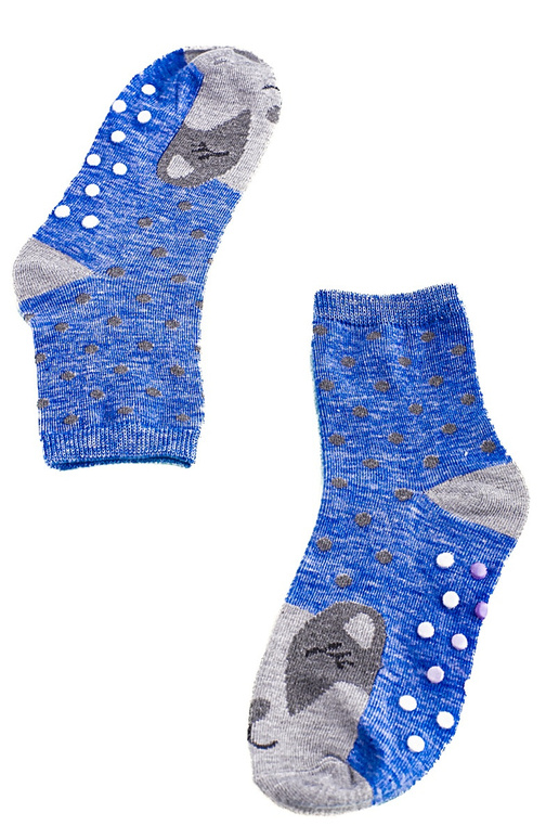 Socken für Mädchen, blaue Dachse Socken für Mädchen, blaue Dachse