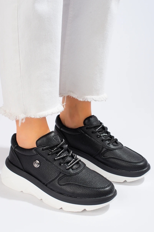 Schwarze Sportschuhe von Vinceza mit...