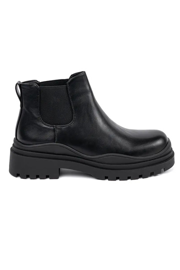 Schwarze Damen Chelsea...