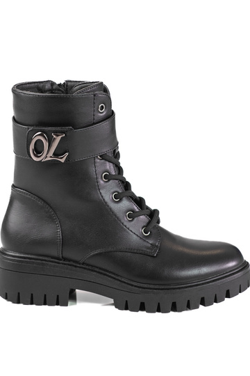 Schwarze Damenstiefel