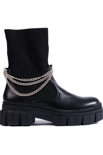 Schwarze Damenstiefeletten...