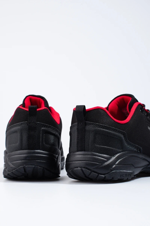 Herren-Wanderstiefel DK schwarz rot...