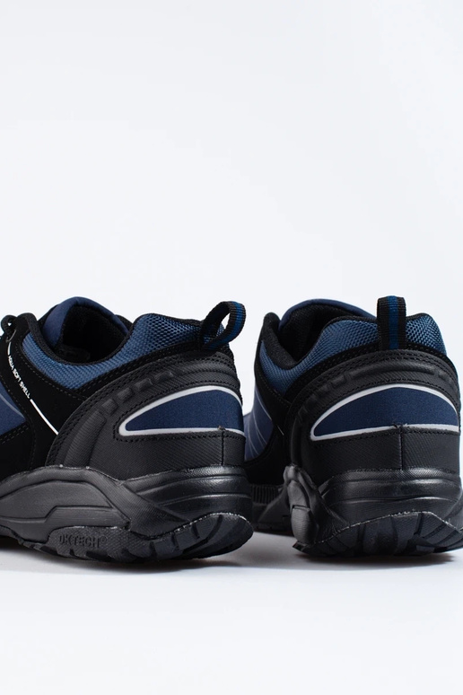 dunkelblaue Herren-Trekkingschuhe DK...