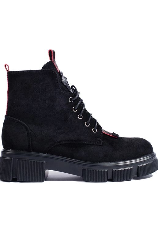 Damen-Schnürstiefel aus leichtem... Damen-Schnürstiefel aus leichtem...