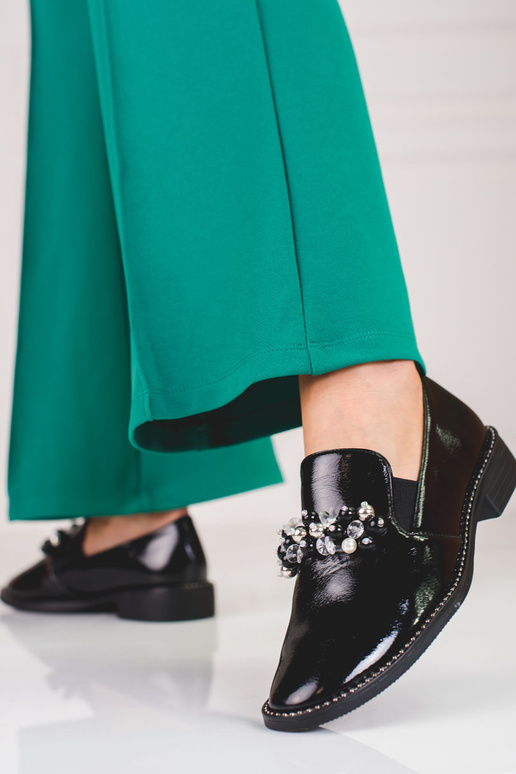 Herrenschuhe mit Lackeffekt,...