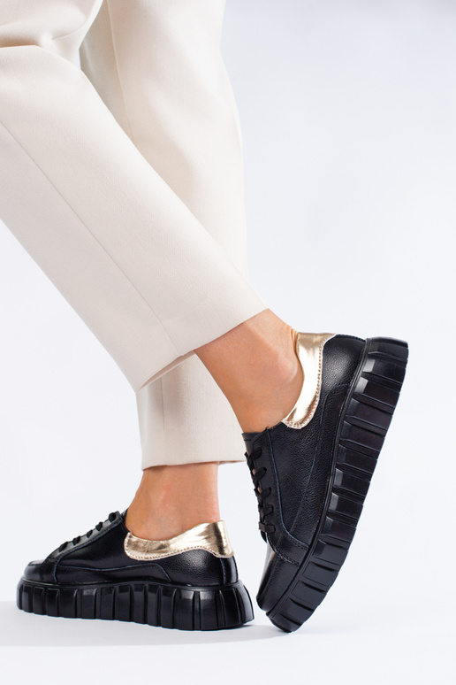 Damen-Freizeitschuhe mit Plateau... Damen-Freizeitschuhe mit Plateau...