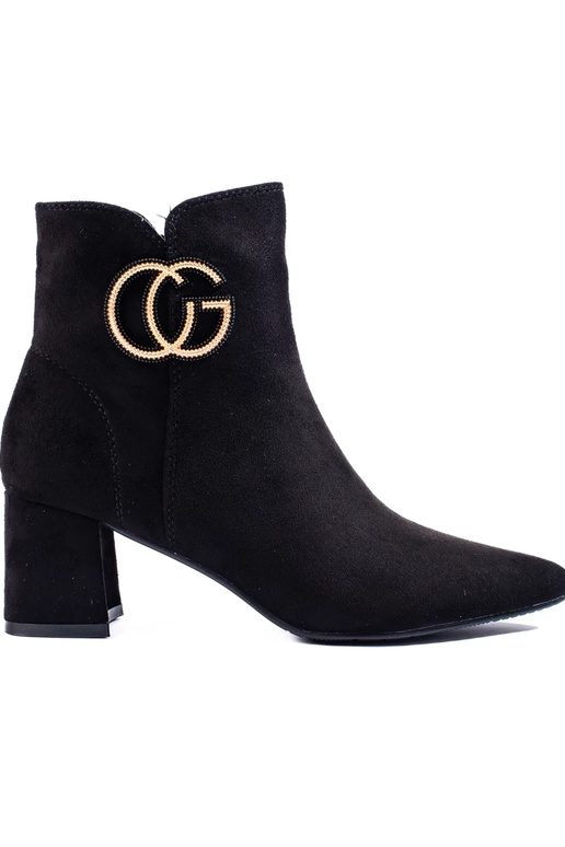 Damen-Stiefeletten mit V-Ausschnitt... Damen-Stiefeletten mit V-Ausschnitt...