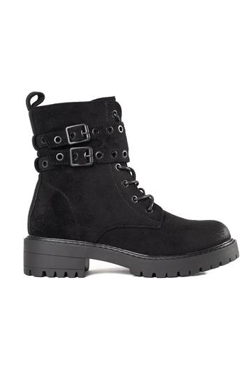 Damen-Schnürschuhe mit...