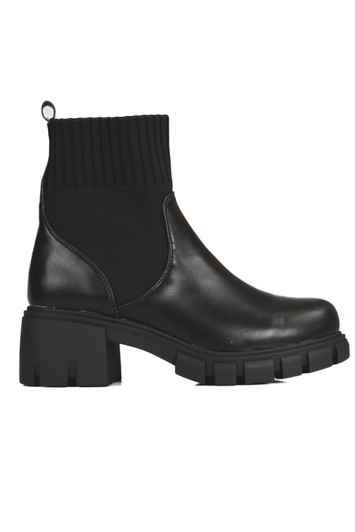 Schwarze Damenschuhe mit flexiblem... Schwarze Damenschuhe mit flexiblem...