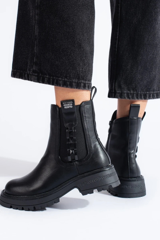 schwarze Damenschuhe mit schwarzer Sohle schwarze Damenschuhe mit schwarzer Sohle