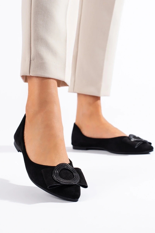 aus Wildleder-Ballerina Shelovet in... aus Wildleder-Ballerina Shelovet in...