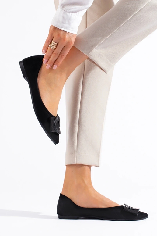 aus Wildleder-Ballerina Shelovet in... aus Wildleder-Ballerina Shelovet in...