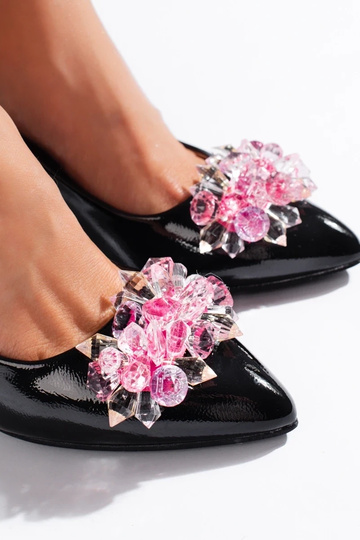 schwarze High Heels mit... 2