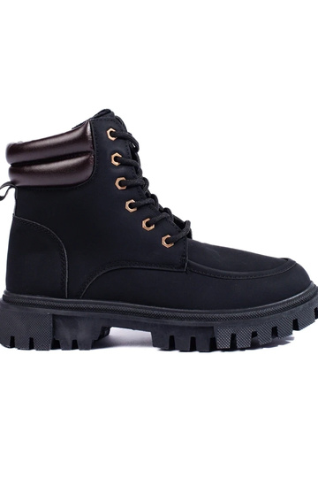schwarze Stiefel