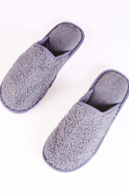 graue Herrenhausschuhe Shelovet